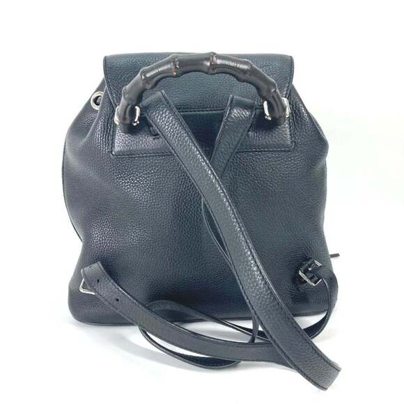 GUCCI Black Bamboo Backpack main image 13